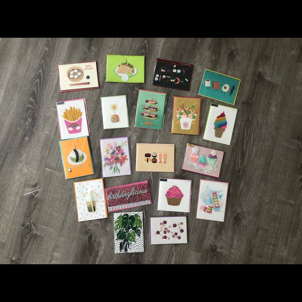 Brand new Lot of 19  mix Papyrus greeting cards